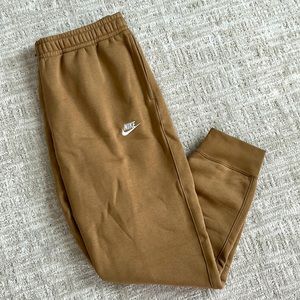 Men’s brown club fleece joggers